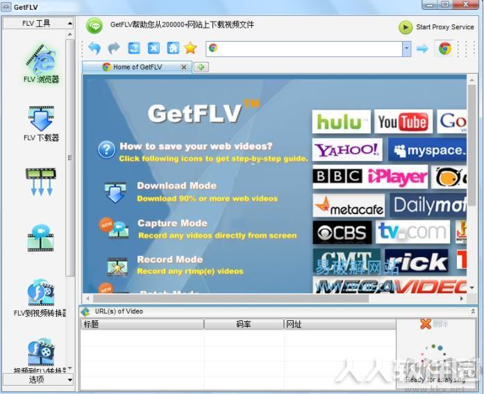 FLV视频下载器GetFLV Pro