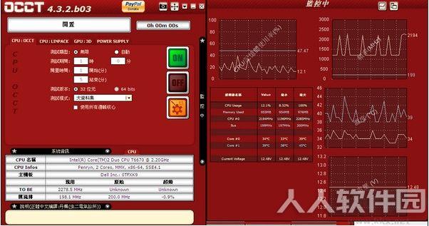 OCCT电源测试软件