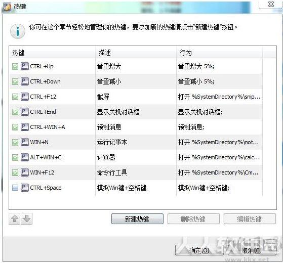 电脑热键设置工具Perfect Hotkey