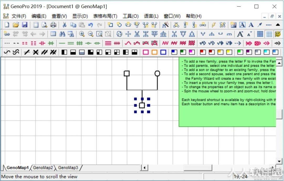 家谱族谱制作软件GenoPro 2019