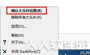 窗口置顶工具DeskPins