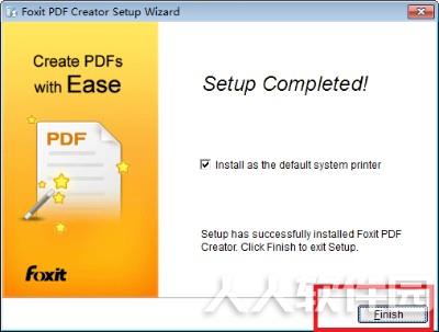 Foxit PDF Creator(虚拟打印机)