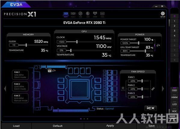 EVGA Precision X1(显卡超频工具)