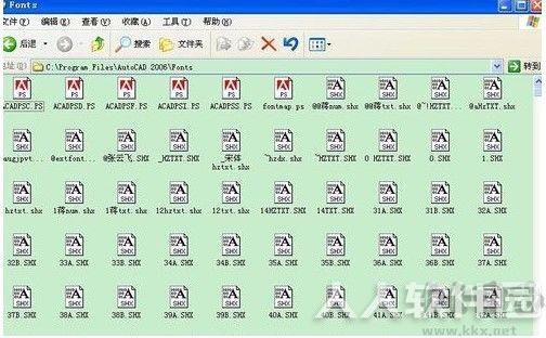 CAD字体库大全(3000种字体)