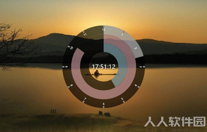 桌面概念时钟