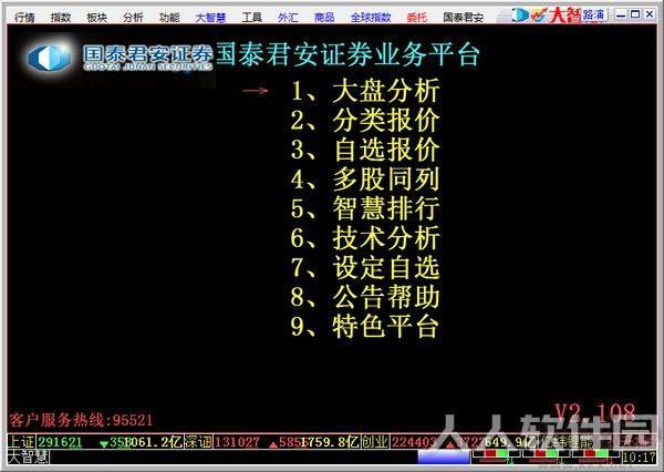 国泰君安证券大智慧