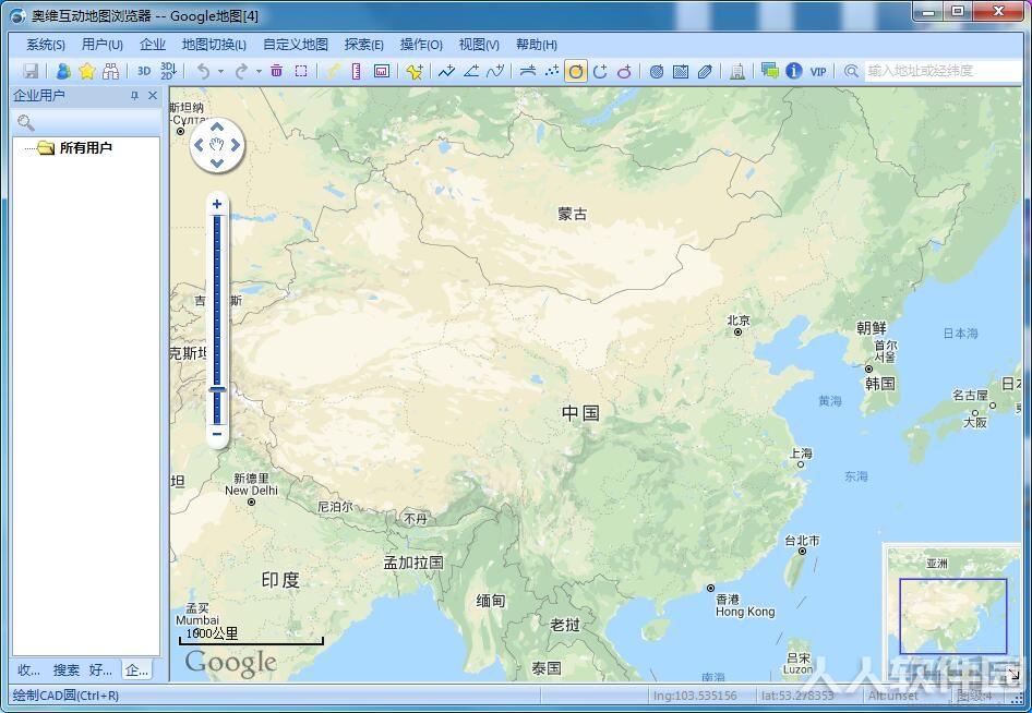 奥维互动地图浏览器