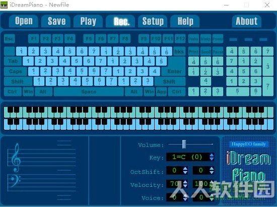 idreampiano模拟钢琴