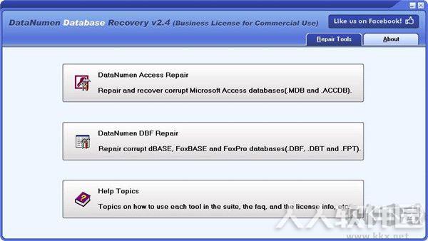 DataNumen Database Recovery(附破解教程)
