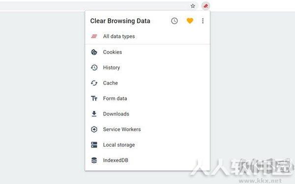 Clear Browsing Data