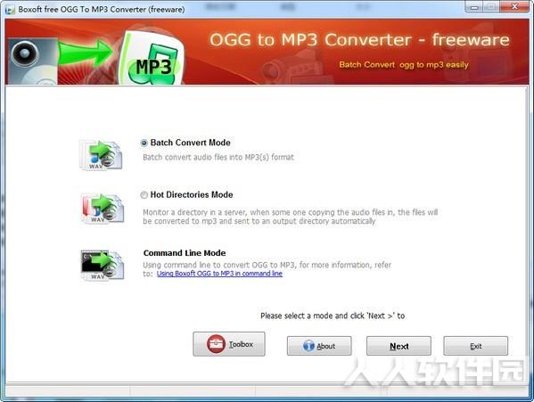 Boxoft OGG to MP3 Converter(OGG到MP3转换器)