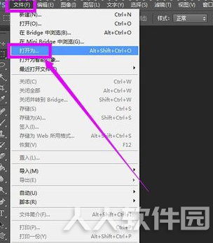 在photoshop中怎么打开Camera Raw进行编辑