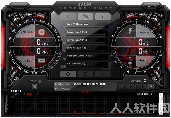 MSIAfterburner截图