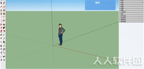 sketchup软件创建汽车模型教程2