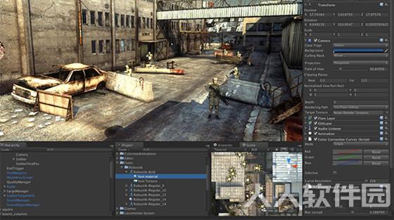 Unity3D中文版截图