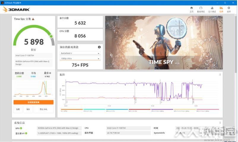 显卡跑分软件3DMark 2.19.7216 破解专业版