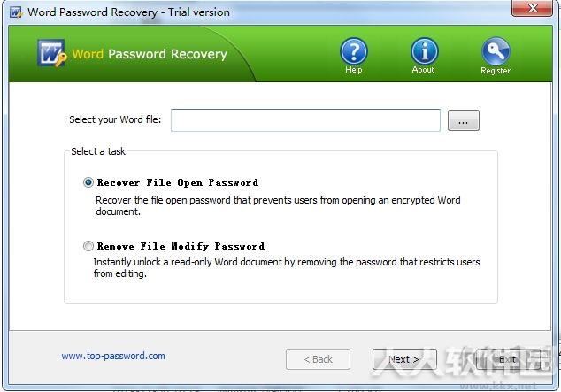 Word密码破解工具(Word Password Recovery)