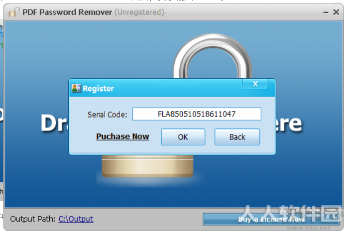 PDF密码破解器(PDFPasswordRemover)
