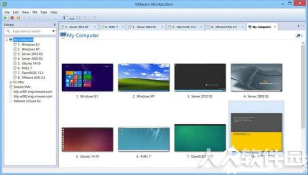 vmware虚拟机截图