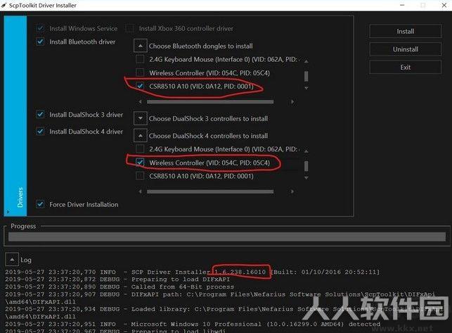 PS4游戏手柄驱动程序