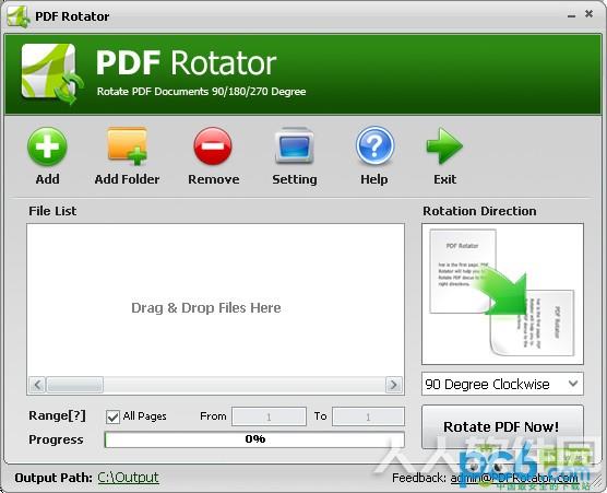 PDF旋转工具(PDF Rotator)