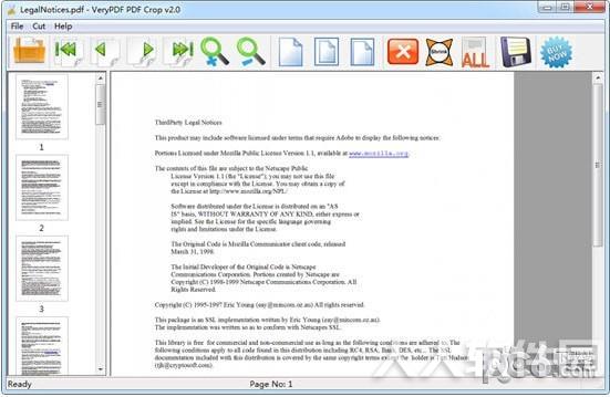 VeryPDF PDFCrop(PDF裁剪软件)