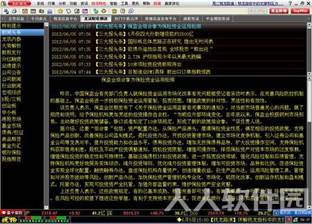 钱龙旗舰版软件评测截图