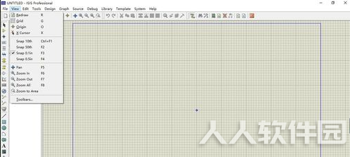Proteus怎么去掉网格