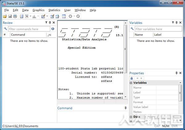 Stata15破解版截图