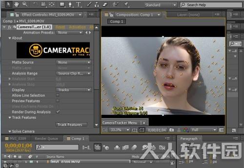CameraTracker(AE摄像机运镜推导插件)
