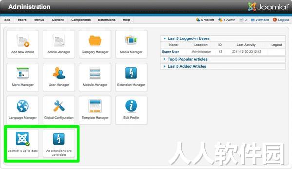 Joomla内容管理系统