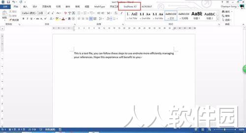 Endnote截图