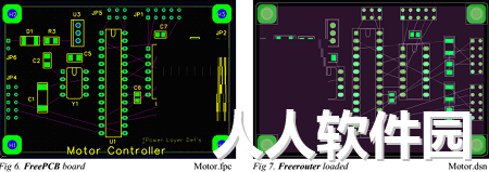 PCB版图设计工具(FreePCB)截图