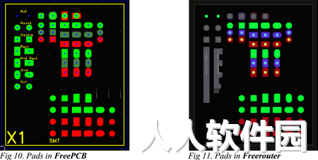 PCB版图设计工具(FreePCB)截图