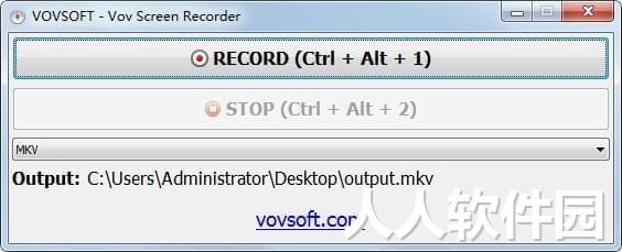 Vov Screen Recorder(免费录屏软件)