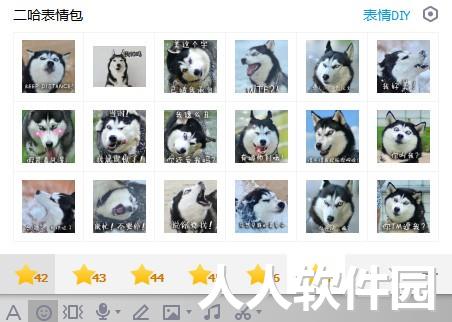 二哈表情包