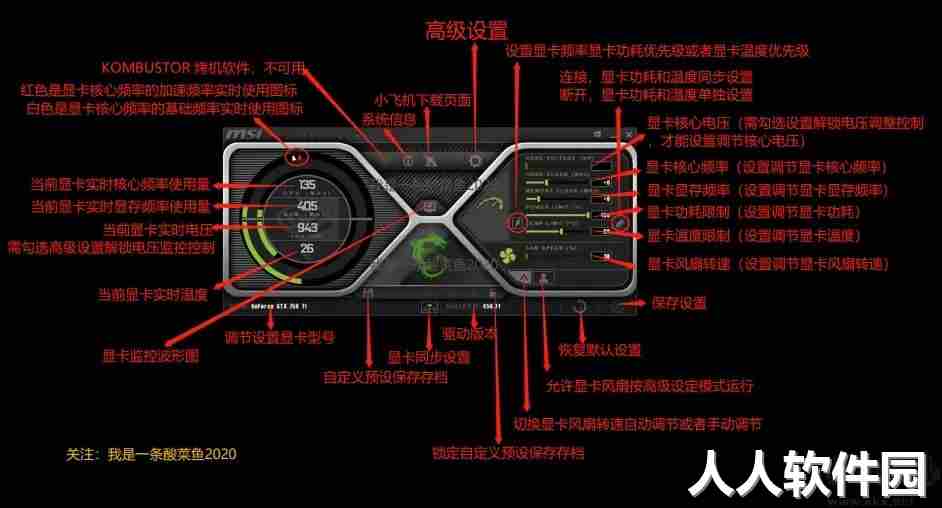 微星小飞机(MSI Afterburner)