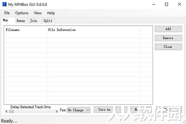 My MP4Box GUI(图形化工具)