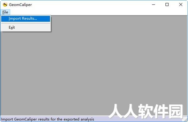 GeomCaliper(几何厚度测量分析工具)