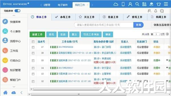Office Anywhere 2017(通达OA办公系统)