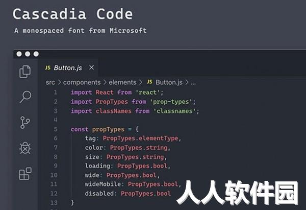 Cascadia Code微软编程字体