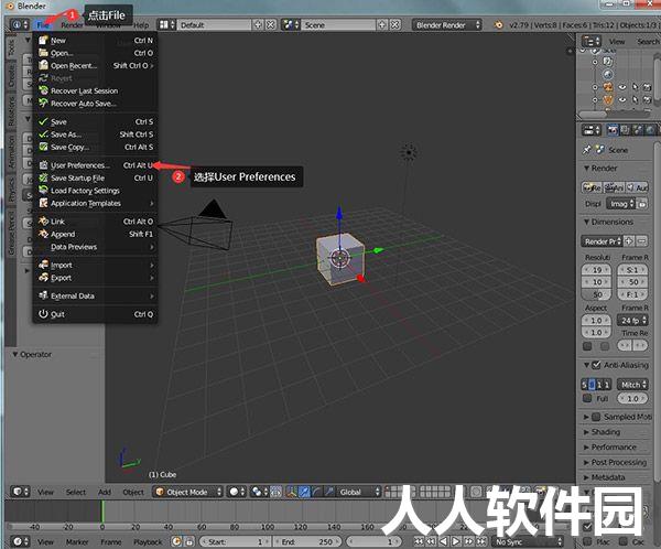 Blender3D动画建模