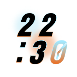 手机桌面数字时钟v2.2 安卓版