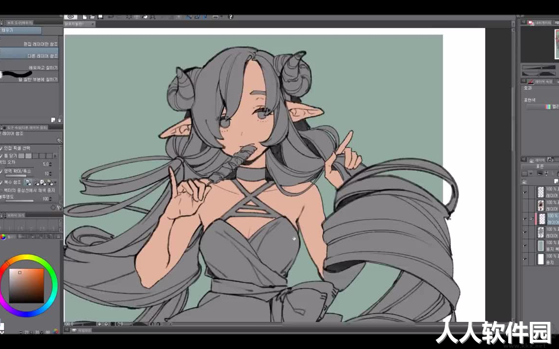 CLIP STUDIO PAINT EX+破解版中文版(含Materials素材库)