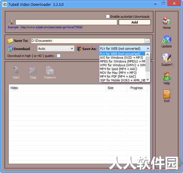 Tube8 video Downloader油管视频下载工具绿色纯净版