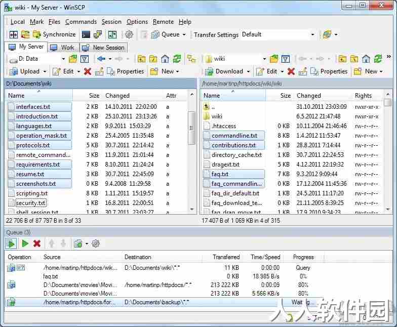 WinSCP(图形化SFTP客户端)
