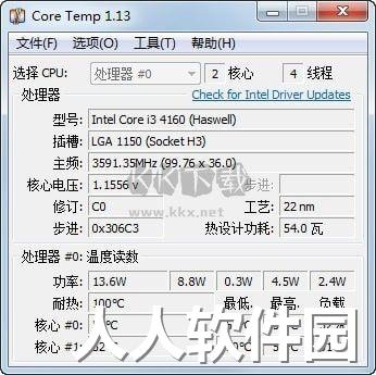 CoreTemp最新版2024