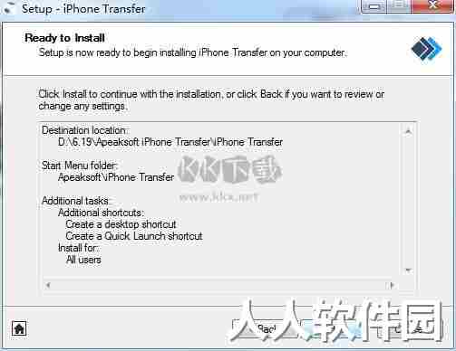 Apeaksoft iPhone Transfer数据传输