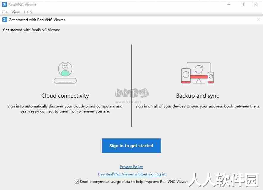 RealVNC Viewer