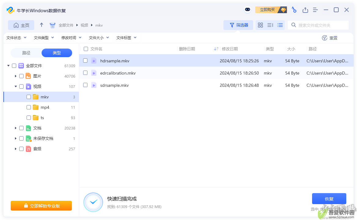 牛学长Windows数据恢复工具正式版